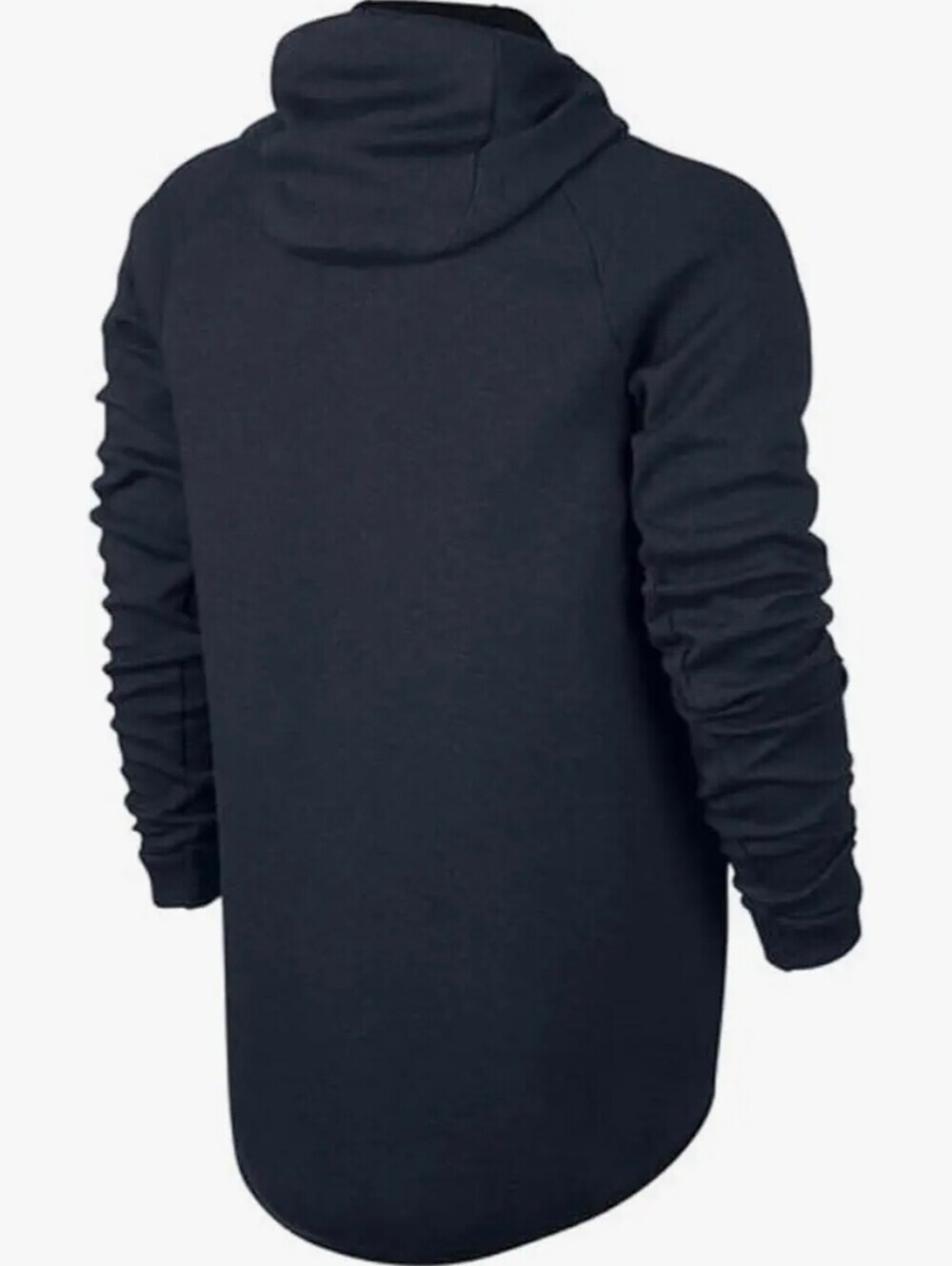 NIKE Men’s Full-Zip Hooded Jacket - Dark Navy - Picture 3 of 9